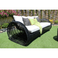 Hot Sale New Design Wicker Synthétique PE Poly rotin Sofa set mobilier de jardin Tout le temps